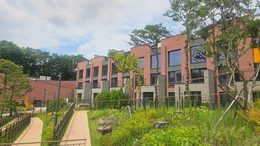 라피아노 용인 단지 보행로(실제 사진)